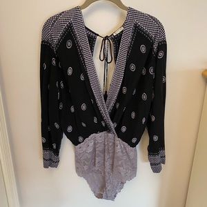 Free People Bobo Bodysuit Top